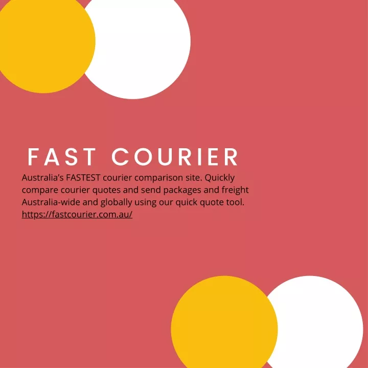 fast courier australia s fastest courier