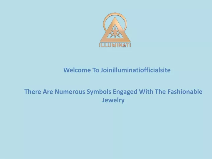 welcome to joinilluminatiofficialsite