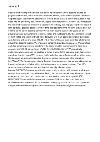 valorant https ghostboosting com valorant rank