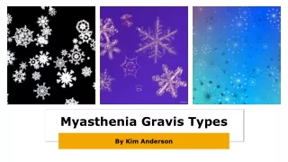 myasthenia gravis types