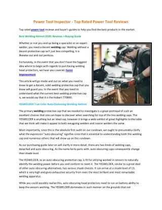 power tool inspector top rated power tool reviews