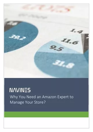 Why You Need an Amazon Account Management Services to Manage Your Store - Navines