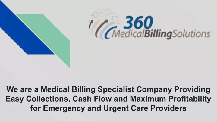 we are a medical billing specialist company