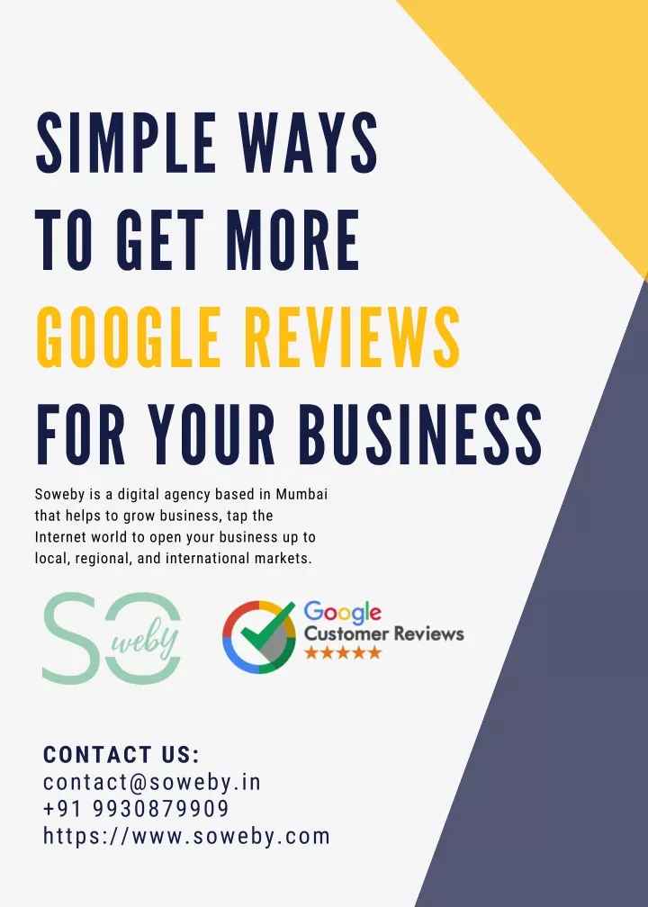 simple w a ys to get more google reviews for your