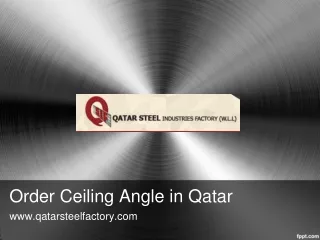 order ceiling angle in qatar