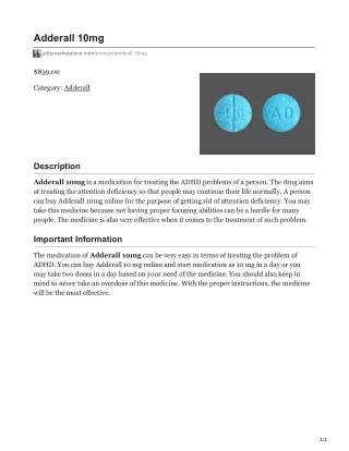adderall 10mg