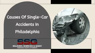 Causes Of Single-Car Accidents in Philadelphia