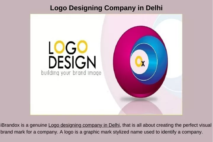 logo designing company in delhi