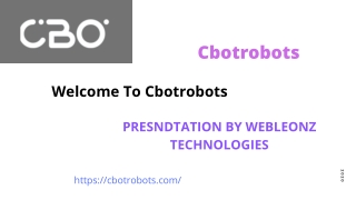 C-Bot Infection control