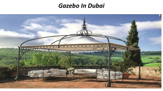 gazebo in dubai