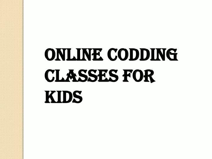 online codding classes for kids