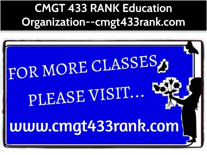 cmgt 433 rank education organization cmgt433rank