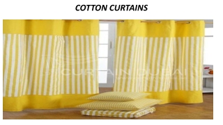 cotton curtains