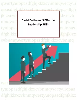 David DeHaven - Effective Business Growth Strategies