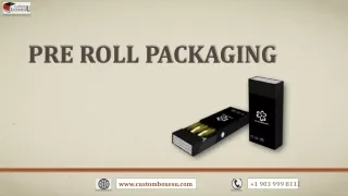 pre roll packaging