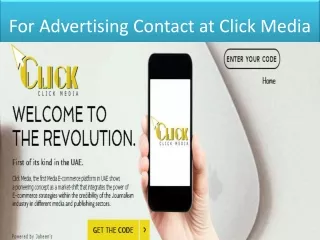 Top Advertising Platform – Click Media
