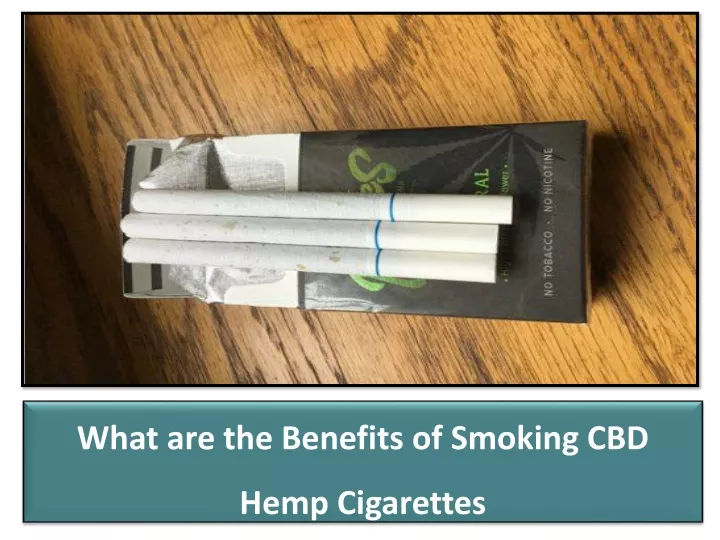 what are the benefits of smoking cbd hemp