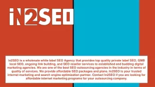 i n2seo is a wholesale white label seo agency