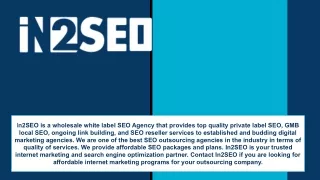 i n2seo is a wholesale white label seo agency