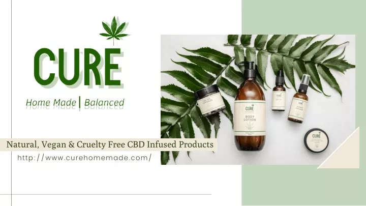 natural vegan cruelty free cbd infused products