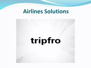 airlines solutions
