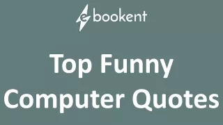 Top Funny Computer Quotes