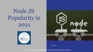 node js popularity in 2021