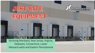 Contact Justriteequip For High-Quality Loading Dock Door Repair Service in Baltimore