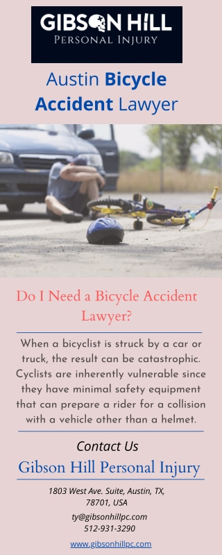 Austin Bicycle Accident Attorneys