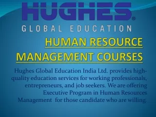 Certification Course in Human Resource Management | Call @07838884952