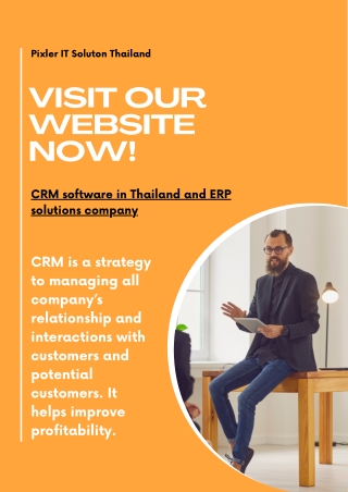 CRM Software in Thailand and ERP Solutions Company