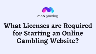 what licenses are required for starting an online