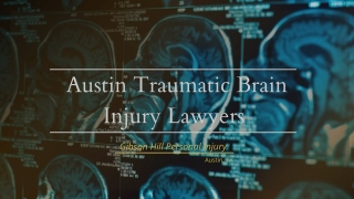 Traumatic Brain Injury Attorneys in Austin