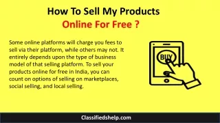 How to advertise my business online free in India?