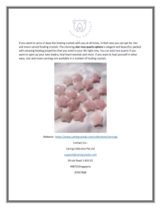 if you want to carry or keep the healing crystals