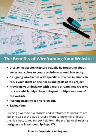 the benefits of wireframing your website