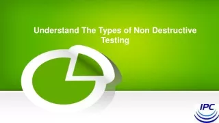 understand the types of non destructive testing