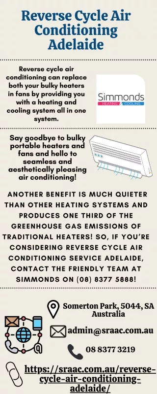 reverse cycle air conditioning adelaide