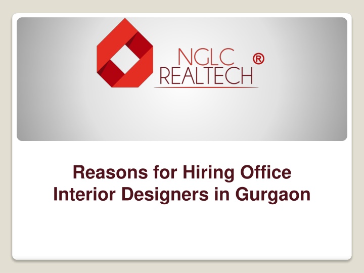 reasons for hiring office interior designers in gurgaon