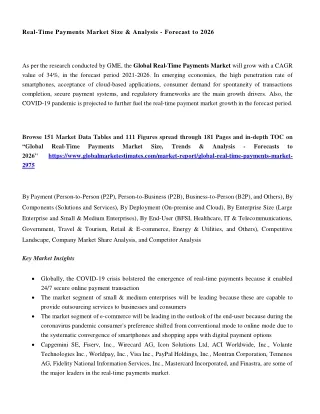 real time payments market size analysis forecast