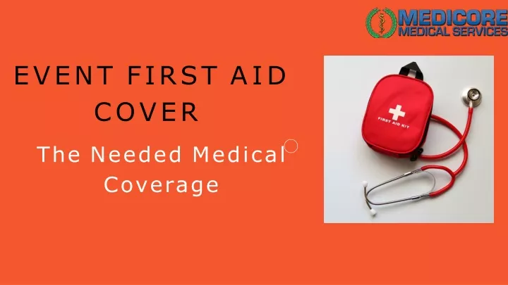 event first aid cover