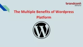 The Multiple Benefits of Wordpress Platform
