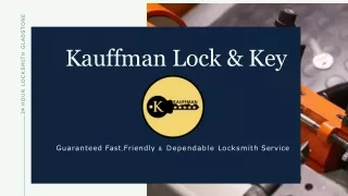Hire the Reliable and Trusted Locksmith in Gladstone