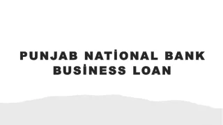 PNB Business Loan: Check Interest Rate, Eligibility & Documents Required