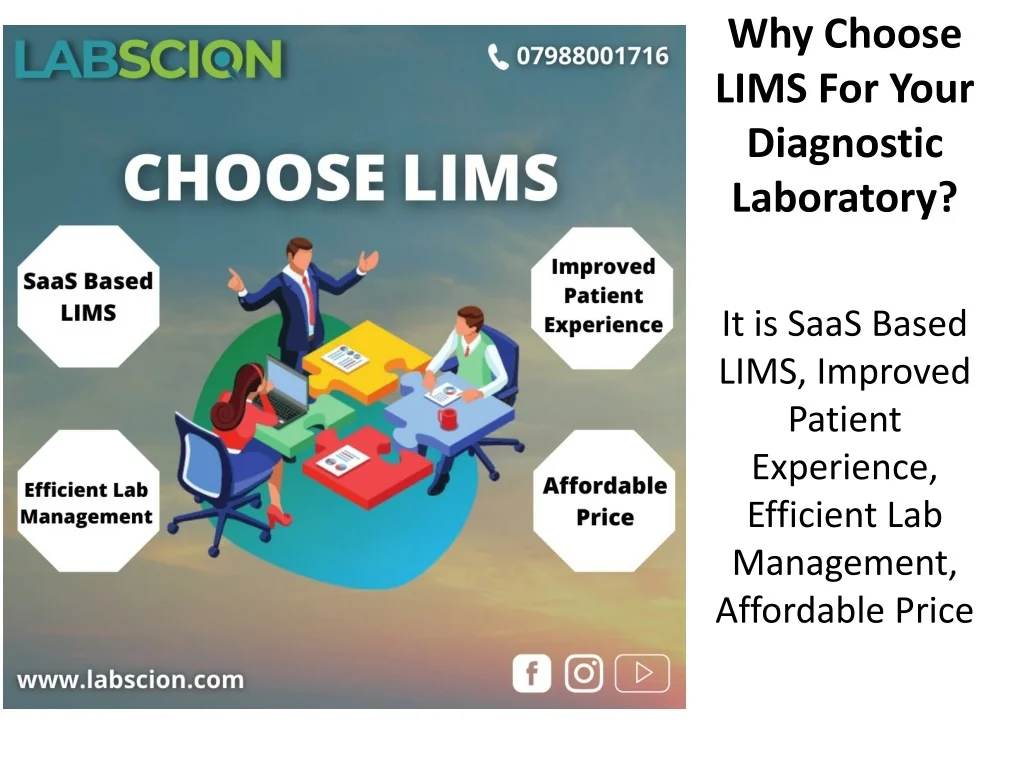 PPT - Why Choose LIMS For Your Diagnostic Laboratory? PowerPoint ...