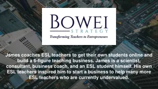 james coaches esl teachers to get their