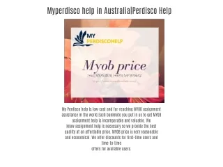 Myperdisco help in Australia|Perdisco Help