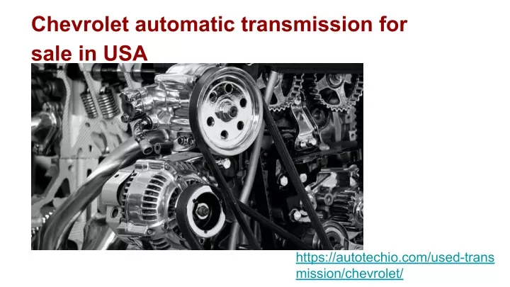 chevrolet automatic transmission for sale in usa