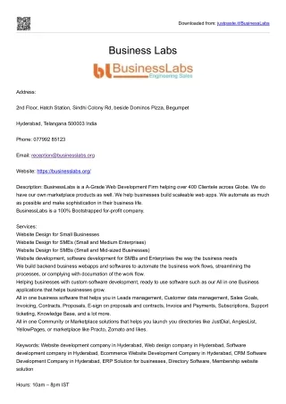 downloaded from justpaste it businesslabs