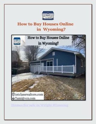 how to buy houses online in wyoming